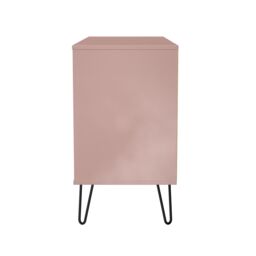 Anzio Matt Kobe Pink No Effect 6 Drawer Chest (H)737mm (W)1130mm (D)395mm - thumbnail 6