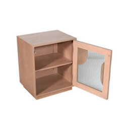 Buttercup Farm Indus Bedside Table - Solid Wood - L40 X W50 X H60 Cm - Brown - thumbnail 4