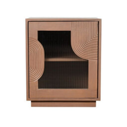 Buttercup Farm Indus Bedside Table - Solid Wood - L40 X W50 X H60 Cm - Brown - thumbnail 3
