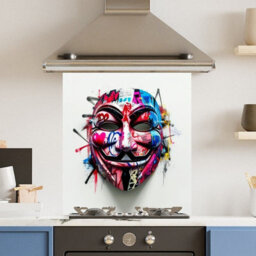 Choose Your Print Premium 59.5 X 74.5Cm V For Colour 6mm Glass Toughened Kitchen Splashback - thumbnail 1