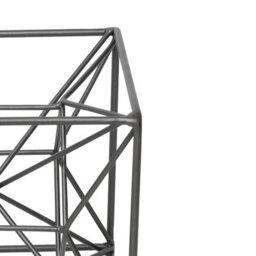 Vanity Living 16.5Cm Grey Gunmetal Star Decoration Modern Iron Geometric Ornament For Shelf, Desk & Contemporary Home Decor - thumbnail 3