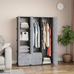 20 Cube Diy Plastic Storage Wardrobe Cabinet - thumbnail 4