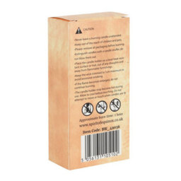 Set Of 6 Brown Beeswax Spell Candles For Stability & Family - thumbnail 3