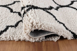 Moroccan Berber Shaggy Rugs Living Room Trellis Stone 80X150 Cm - thumbnail 5