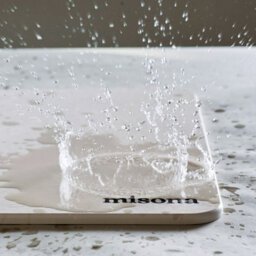 Misona Large Stone Bath Mat 50 X 80Cm - Quick Dry Diatomite Bathroom Mat (White) - thumbnail 6