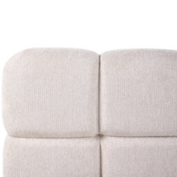 Beliani Ottoman Bed Fabric Baston 180 X 200 Cm (Eu Super King) Light Beige - thumbnail 8