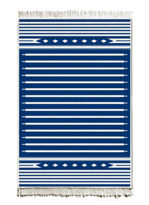 Rozi Linea Collection Kilim Rug - Double Sided (180 X 120 Cm) - image 1