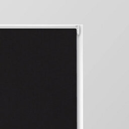A.unique Home Premium Trimmable Thermal Blackout Roller Window Blind - 3Ft - Black - 90Cm (W) X 170Cm (L) - thumbnail 2