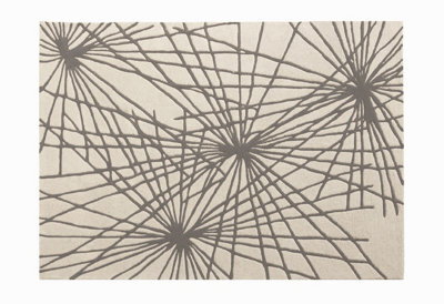 Esselle Home Aura Starburst Natural / Charcoal 120 X 170Cm Rug - image 1