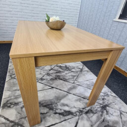 Kosy Koala Dining Table Beige Wood Kitchen Place For 6 Seats, Dining Table Only (Beige H 75 X L 140 X W 80 Cm) - thumbnail 5
