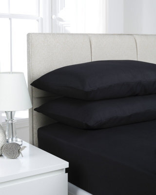 Smart Living Polycotton Bed Linen Luxury Bedsheet Or Pillowcase Non Iron - image 1