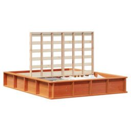 Berkfield Bed Frame With Lift-Up Storage In Wax Brown, 160 X 200 Cm, Solid Pine - thumbnail 3