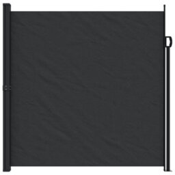 Berkfield Retractable Side Awning Black 200X500 Cm - thumbnail 3