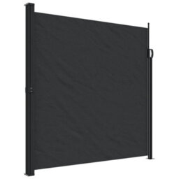 Berkfield Retractable Side Awning Black 200X500 Cm - thumbnail 2