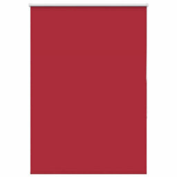 Berkfield Durable Roller Blind Blackout Red 105X150 Cm Fabric Width 100.7 Cm Polyester