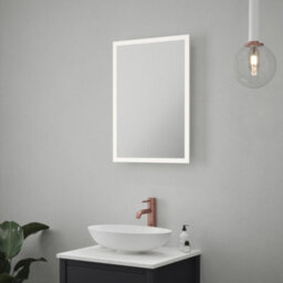 Bubly Bathrooms Belice Led Illuminated Bathroom Mirror With Demister & Shaver Socket, 700X500mm Ip44 - thumbnail 1