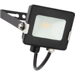 Outdoor Ip65 Waterproof Floodlight - 10W Cool White Led - Matt Black Aluminium - thumbnail 3