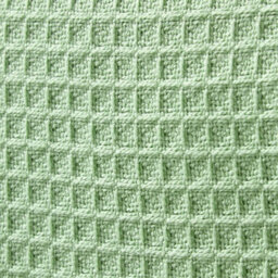 Homescapes Organic Cotton Waffle Baby Blanket Sage Green, 90 X 112 Cm - thumbnail 6