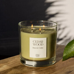 Marco Paul Scented 3 Wick Candle - Cedar Wood - thumbnail 6