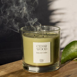 Marco Paul Scented 3 Wick Candle - Cedar Wood - thumbnail 5