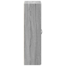 Berkfield File Cabinet Grey Sonoma 60X32X115 Cm Engineered Wood - thumbnail 5