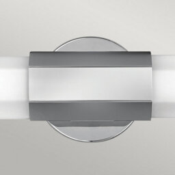 Luminosa Lighting Luminosa Hinkley Facet Integrated Led Bathroom Wall Lamp Polished Chrome, 3000K, Ip44 - thumbnail 2