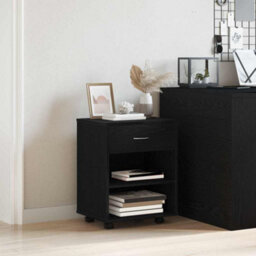 Walplus Storage Cabinet Black Oak 46 X 36 X 59 Cm Engineered Wood - thumbnail 4