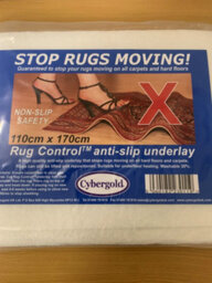 eXtreme Cybergold Rug Control Anti Slip Underlay - Stop Rug/runner Movement - 110 X 170Cm