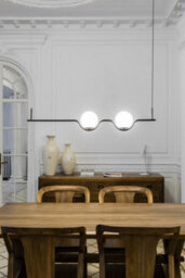 Luminosa Lighting Luminosa Le Vita Led Pendant Black 2X 6W 2700K - thumbnail 2