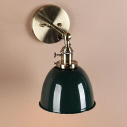 Vintage Industrial Iron Wall Light Rustic Sconce - thumbnail 3