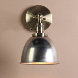 Vintage Industrial Iron Wall Light Rustic Sconce - thumbnail 2