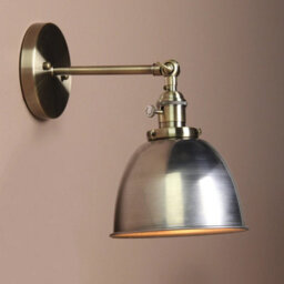 Vintage Industrial Iron Wall Light Rustic Sconce - thumbnail 1