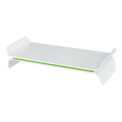"Leitz Ergo Wow Portable Computer Monitor Stand 209 X 112 X 438mm For Home Office Desktop Laptop 27"" Screens In Green" - image 1