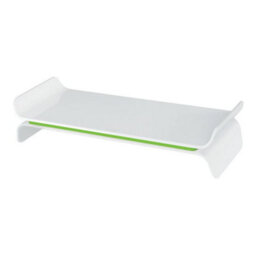 "Leitz Ergo Wow Portable Computer Monitor Stand 209 X 112 X 438mm For Home Office Desktop Laptop 27"" Screens In Green" - thumbnail 1