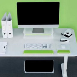 "Leitz Ergo Wow Portable Computer Monitor Stand 209 X 112 X 438mm For Home Office Desktop Laptop 27"" Screens In Green" - thumbnail 4