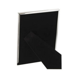 "Woodside Home Living Lined Edge Silver Photo Frame 8X10""" - thumbnail 2