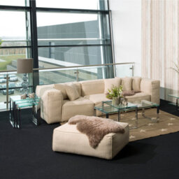Furniture To Go Katrine Nest Of Tables With Glass Top Set Of 3 - thumbnail 4
