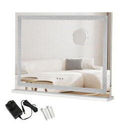 Emitto Emitto Tabletop Touch Vanity Mirror Makeup Usb Led Medium 58X48Cm - thumbnail 2