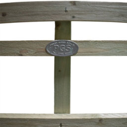 Premier Garden Supplies Arch Top Wooden Trellis Panel 6Ft X 3Ft (3 Pack) Standard Square Lattice Fencing Topper Extension For Climbing Plant Support - thumbnail 6