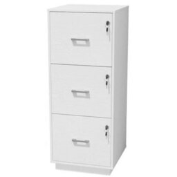 3 Drawer File Cabinet With Lock And Adjustable Hanging Bars For A4 Letter - thumbnail 5