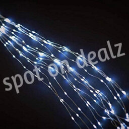 Spot On Dealz 672 Led Christmas Lights Sparkle Cascading Micro Tree Lights Christmas Decorations Outdoor Home Garden Indoor Xmas  Cool White - thumbnail 4
