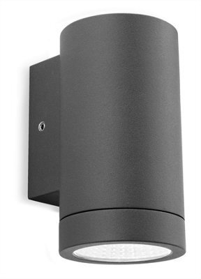 Luminosa Lighting Luminosa Shelby Led 1 Light Single Outdoor Wall Light Graphite Ip65