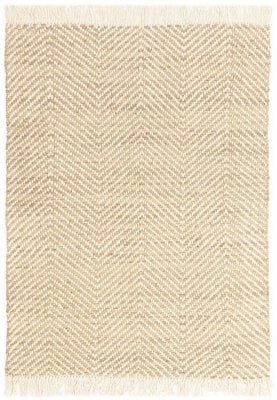Handmade Kilim Modern Cream Geometric Cotton Jute Easy To Clean Rug For Living Room And Bedroom-200Cm X 290 Cm