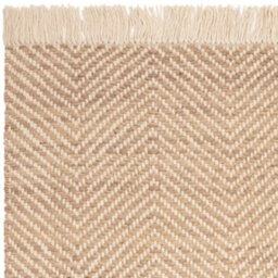 Handmade Kilim Modern Cream Geometric Cotton Jute Easy To Clean Rug For Living Room And Bedroom-200Cm X 290 Cm - thumbnail 3