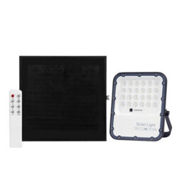Ener-J Led Solar Floodlight 600 Lumens Black Outdoor Security Light With 50W Power - thumbnail 5