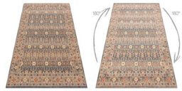 RugsX Wool Carpet Legend 468 12 Gb500 Osta - Ornament, Frame Exclusive Beige Grey 200X300 Cm - thumbnail 3