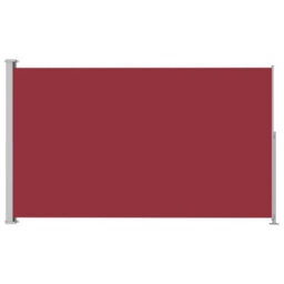 Berkfield Patio Retractable Side Awning 180X300 Cm Red - thumbnail 2