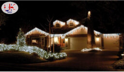Spot On Dealz 240 Led Icicle Christmas Lights Cool White 8 Function Snowing Lights For Home Garden Festive Décor - thumbnail 6