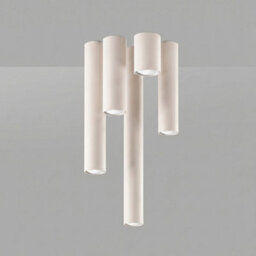 Sollux Lighting Lagos Steel Beige 1 Lights Modern Ceiling Lamps - thumbnail 6