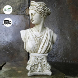 Spa Athena' Greek Goddess Bust Garden Ornament - thumbnail 2